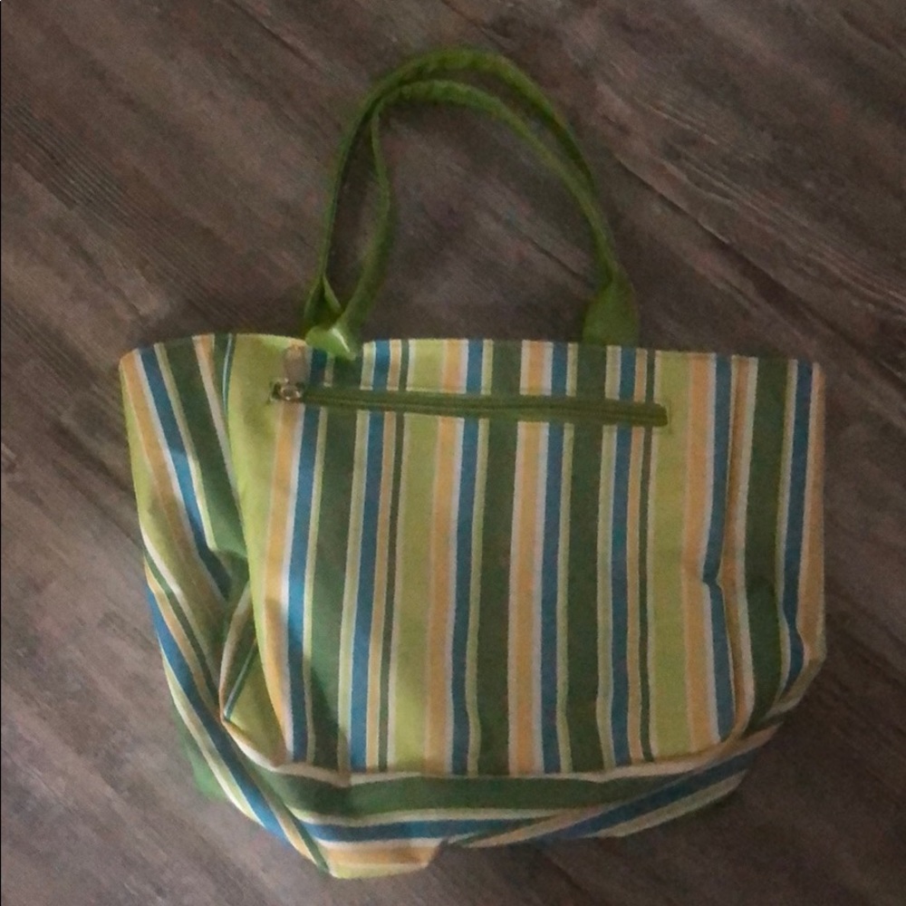 Small striped bag